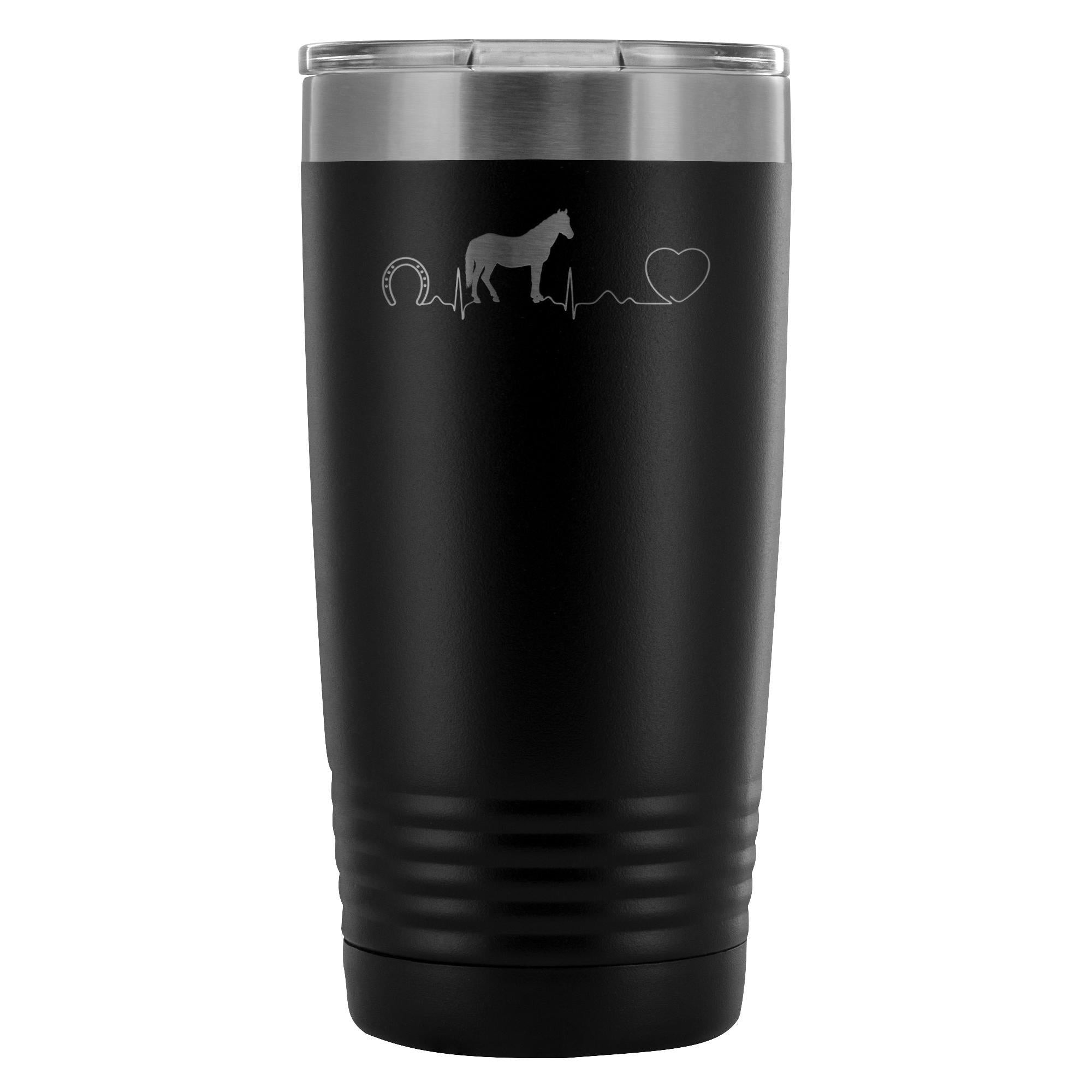 Horse pulse 20oz Vacuum Tumbler
