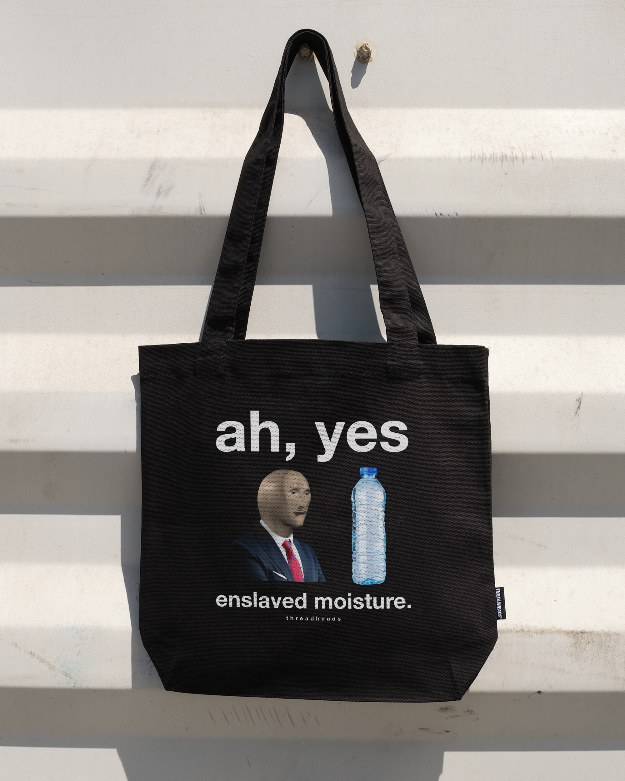 Enslaved Moisture Cotton Canvas Tote Bag by Threadheads