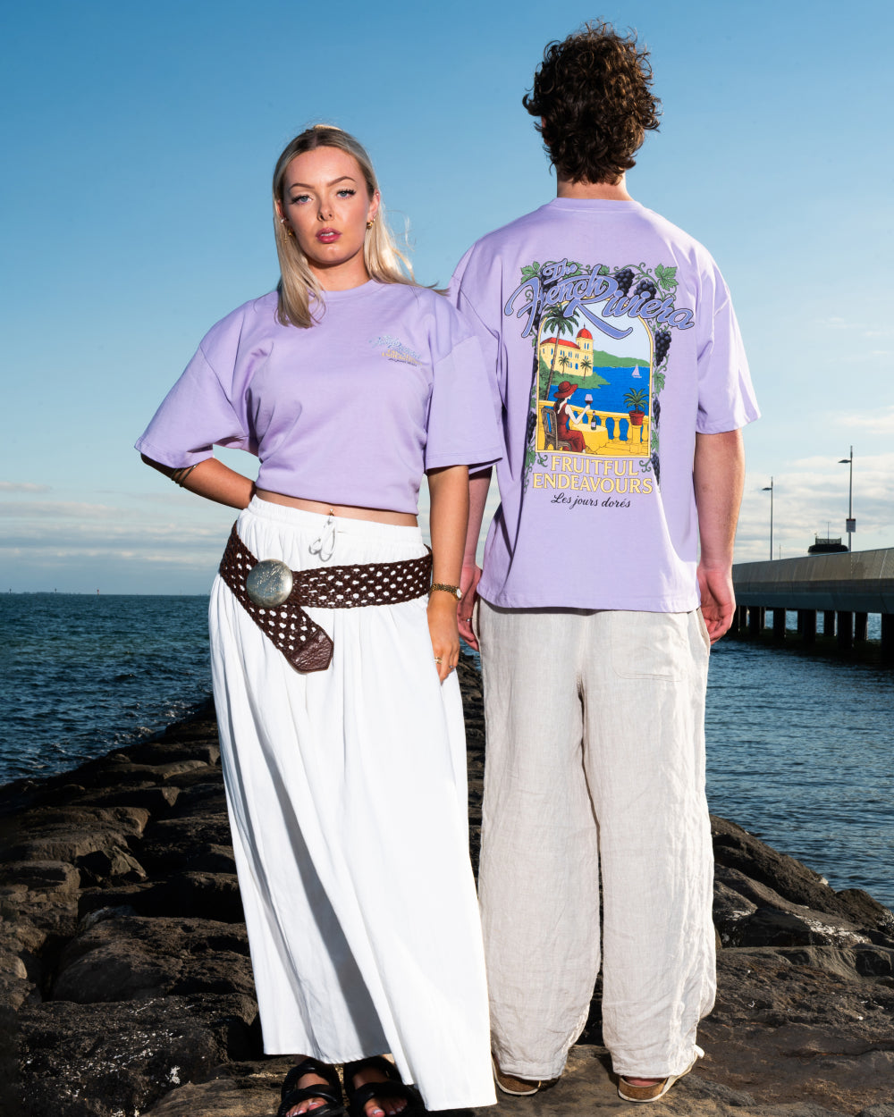 Fruitful Endeavours Oversized Graphic Tee - Threadheads Unisex 90s Boxy Fit 100% Combed Cotton