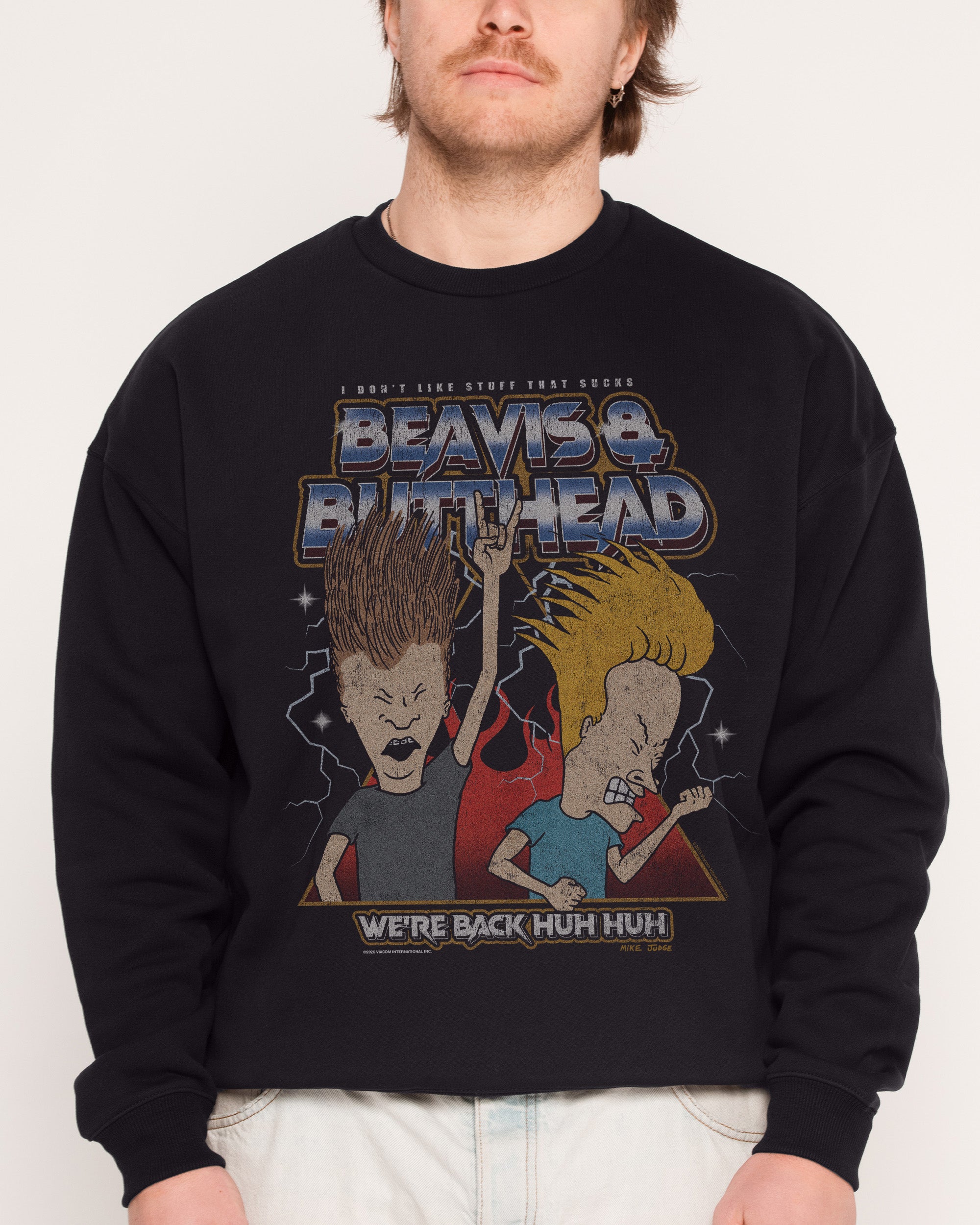 Heh Heh Metalheads Sweatshirt