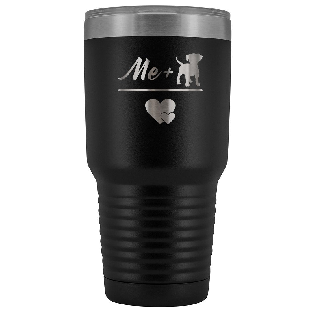 Me + Dogs = Love 30oz Vacuum Tumbler
