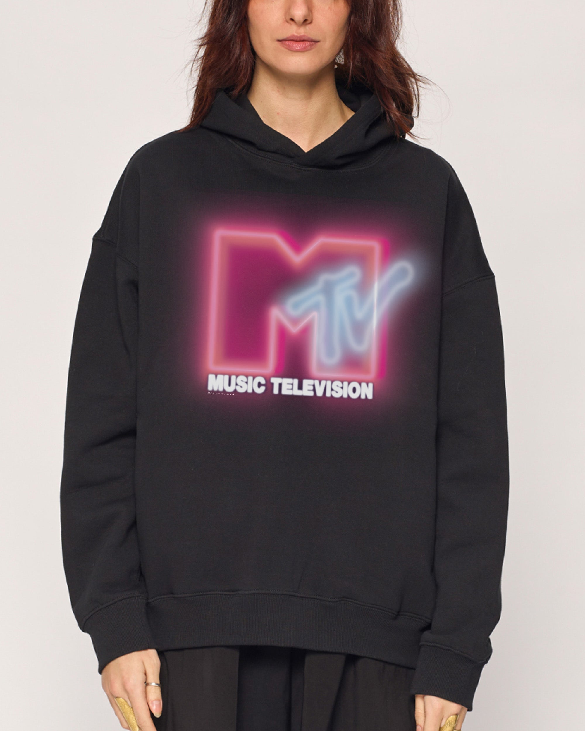 Neon MTV Logo Hoodie