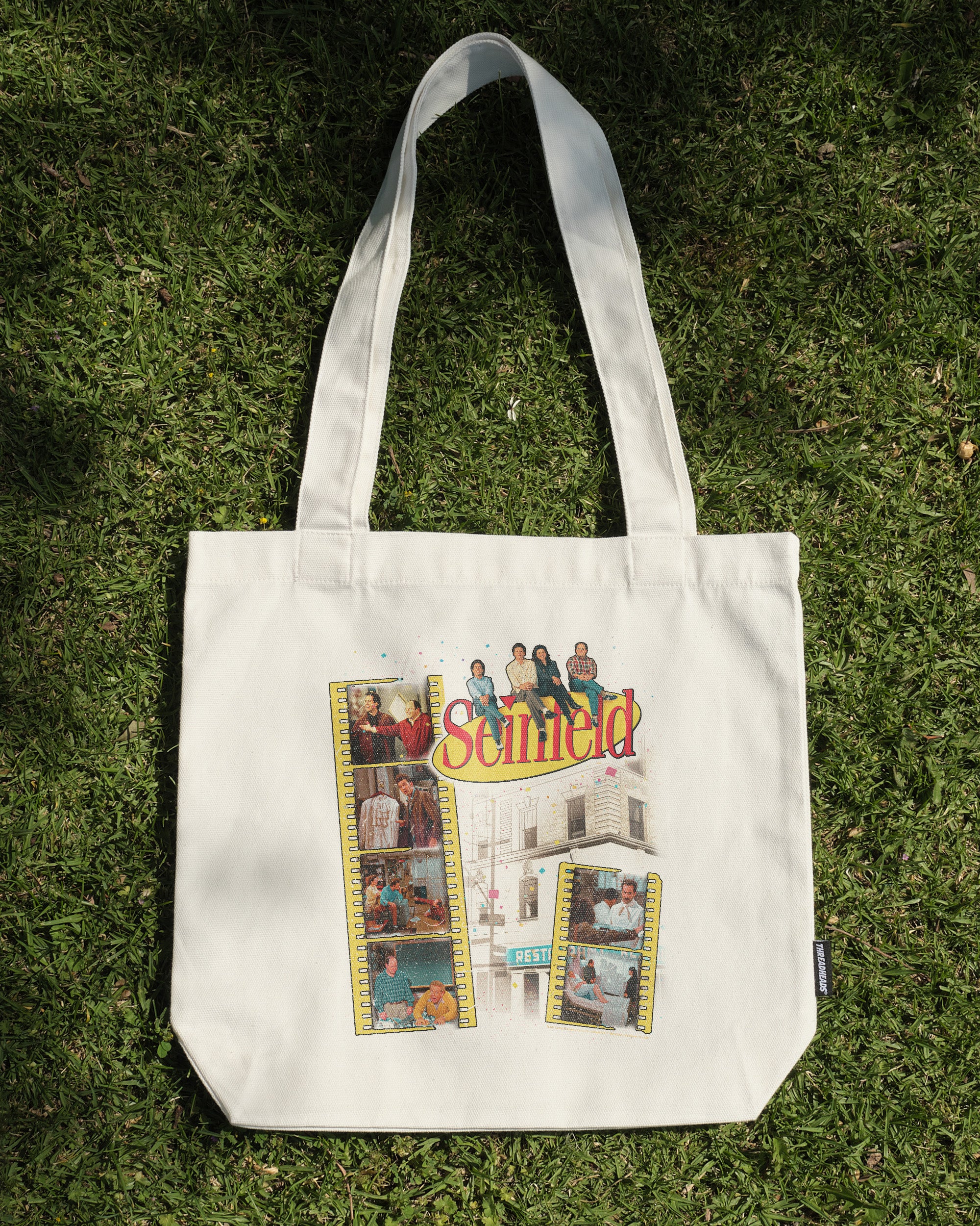 Seinfeld Scenes Tote Bag - Official 100% Cotton Canvas Premium Print