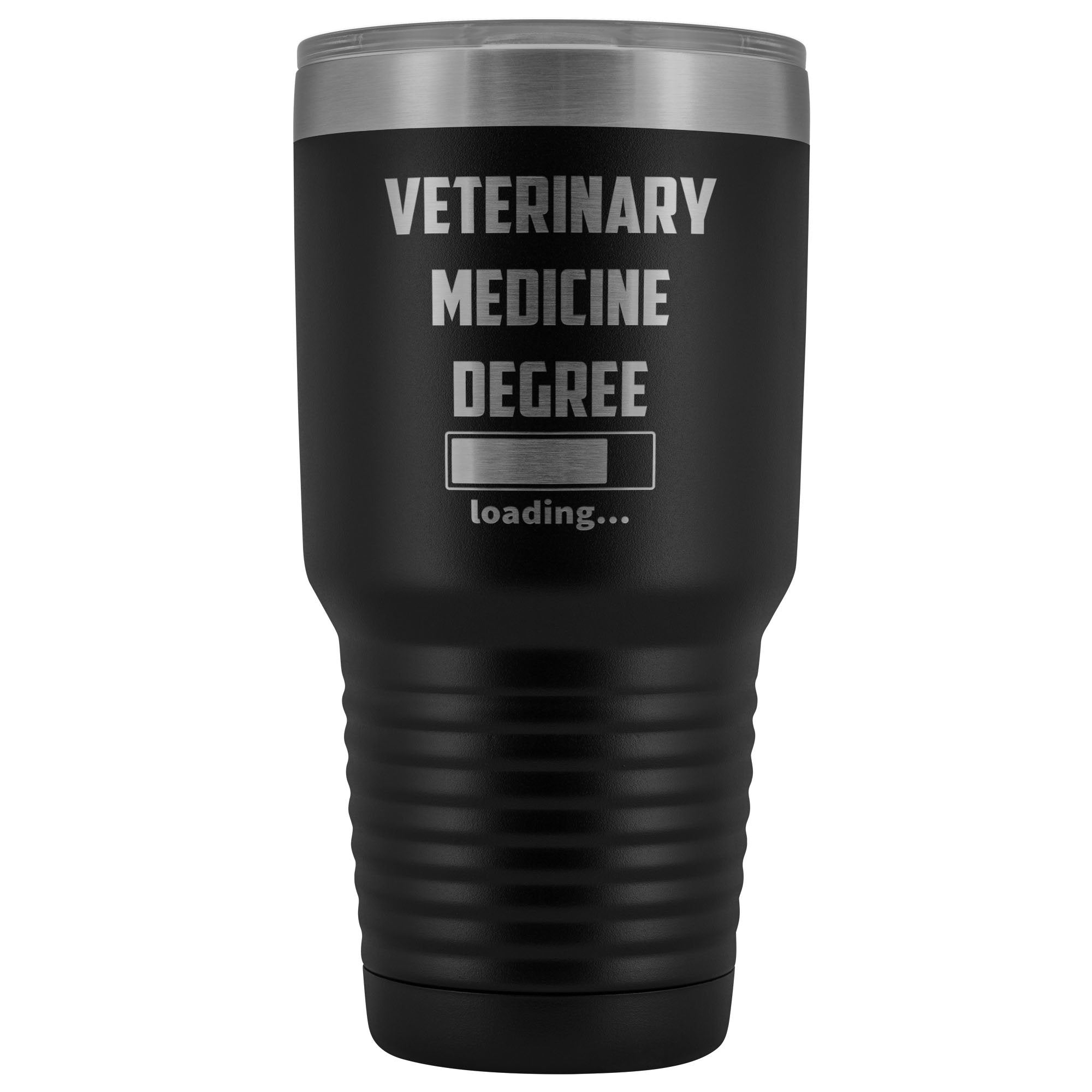 Vet Student - Vet degree loading 30oz Vacuum Tumbler